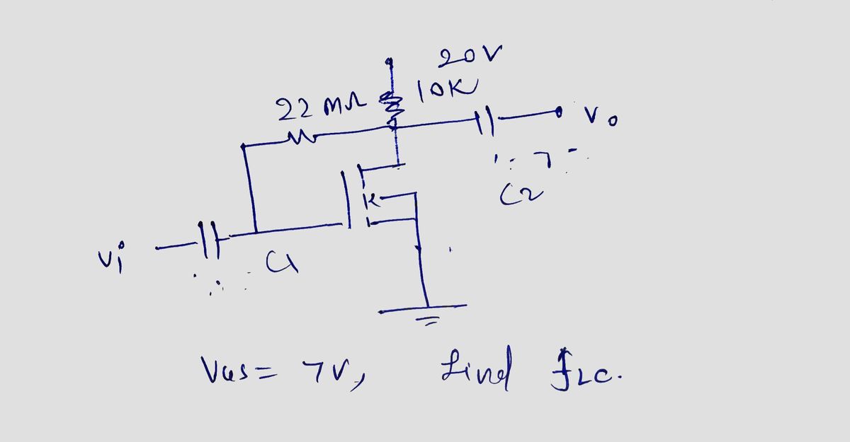 Electrical Engineering homework question answer, step 1, image 1